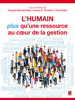 cover image of L'humain, plus qu'une ressource au coeur de la gestion